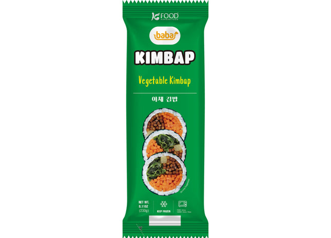 Baba Kimbap vegetable