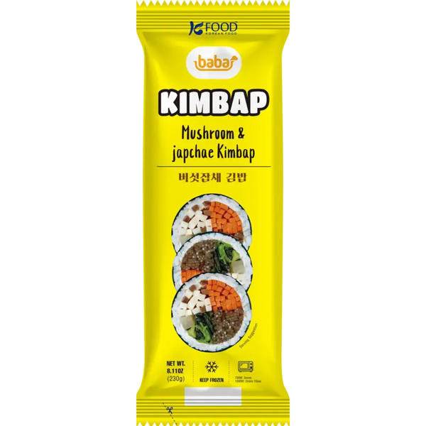 Baba Kimbap Mushroom & Japchae