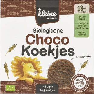 De Kleine Keuken Biologische chocokoekjes 18m+