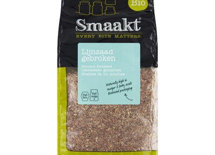 Smaakt Lijnzaad gebroken