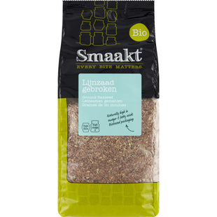 Smaakt Lijnzaad gebroken