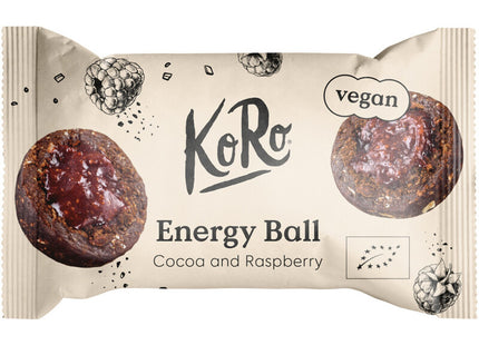 KoRo Energy ball chocolate raspberry