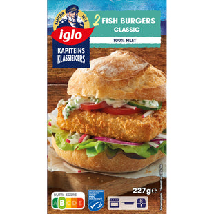 Iglo Fish burgers classic