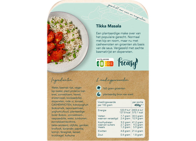 Freasy Tikka masala