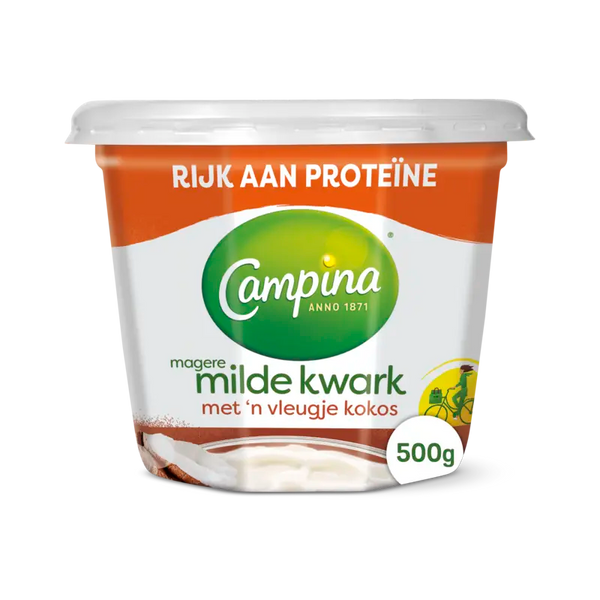 Campina Mager milder Quark Kokos