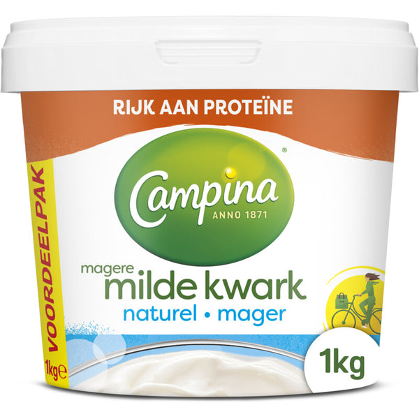 Campina Low-Fat Mild Natural Quark Value Pack