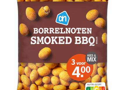 Borrelnoten smoked BBQ smaak