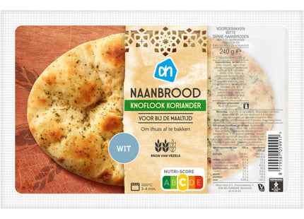 Naanbrood knoflook koriander