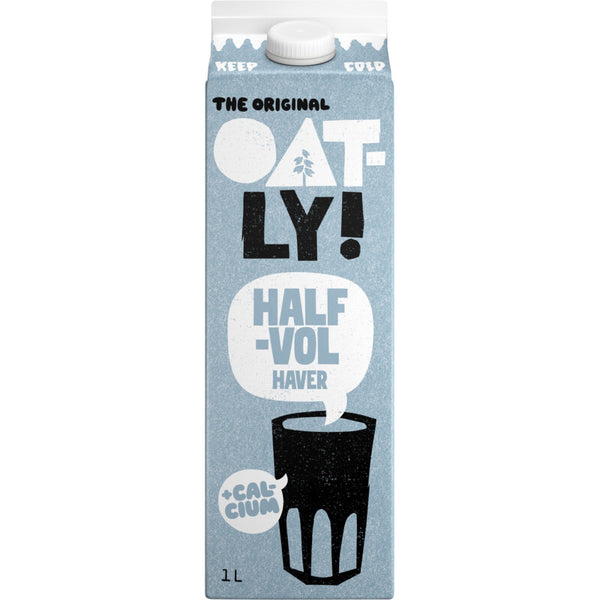 Oatly! Hafermilch halbvoll
