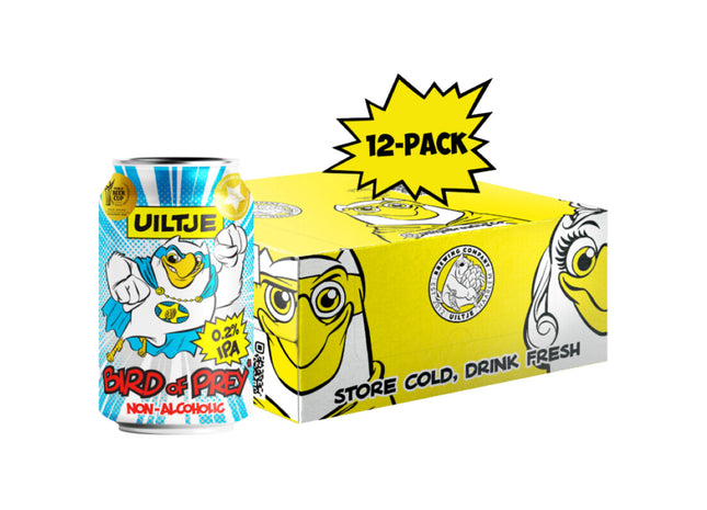 Uiltje Brewing Bird of prey 0.2% IPA doos