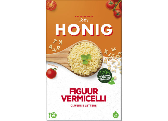 Honig Figuurvermicelli cijfers & letters