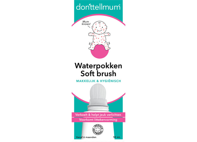 donttellmum Waterpokken soft brush