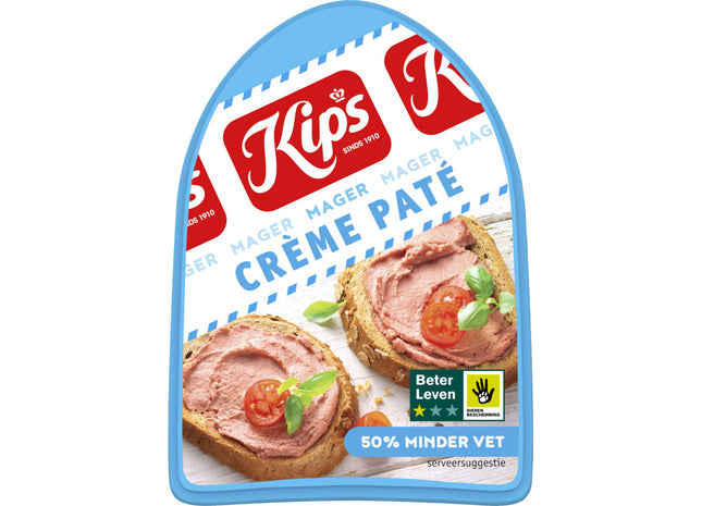 Kips Magere crème paté