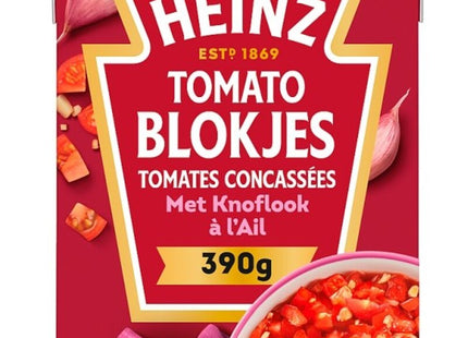 Heinz Tomaten blokjes met knoflook