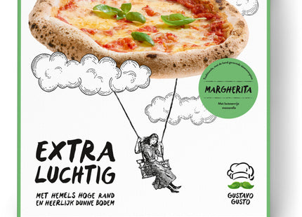 Gustavo Gusto Extra luchtig pizza margherita