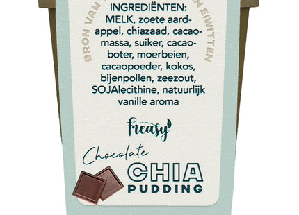 Freasy Chocolade chia puddingcup