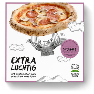 Gustavo Gusto Extra Luchtig pizza speciale