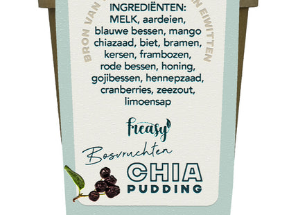 Freasy Bosvruchten chia puddingcup