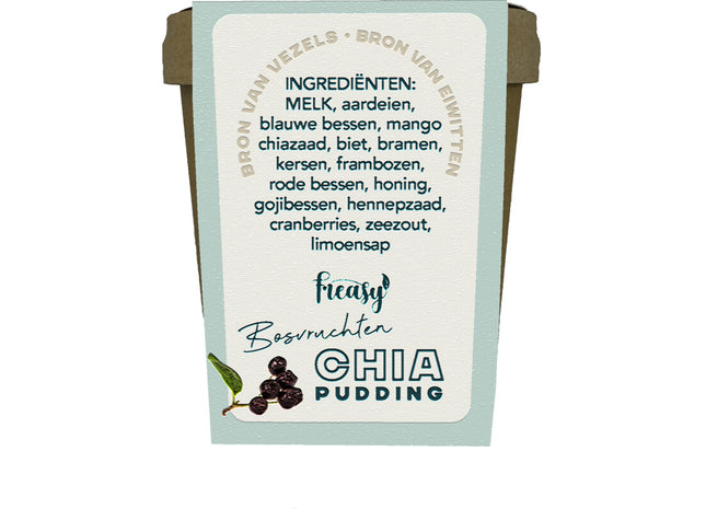Freasy Bosvruchten chia pudding