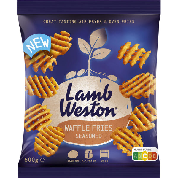 LambWeston Waffle fries seasoned