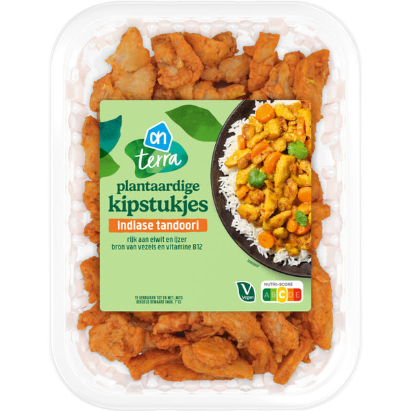Terra Plantaardige kipstukjes Indiase tandoori