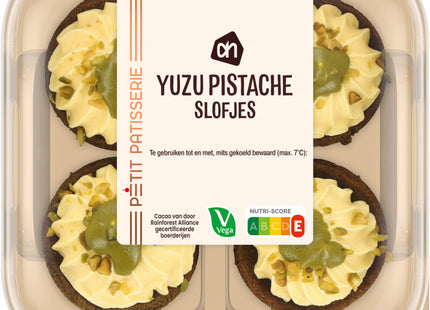 Yuzu pistache slofjes