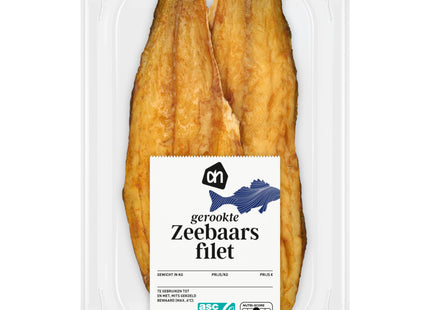 Gerookte zeebaarsfilet