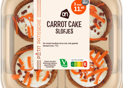 Carrot cake slofjes