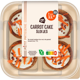 Carrot cake slofjes