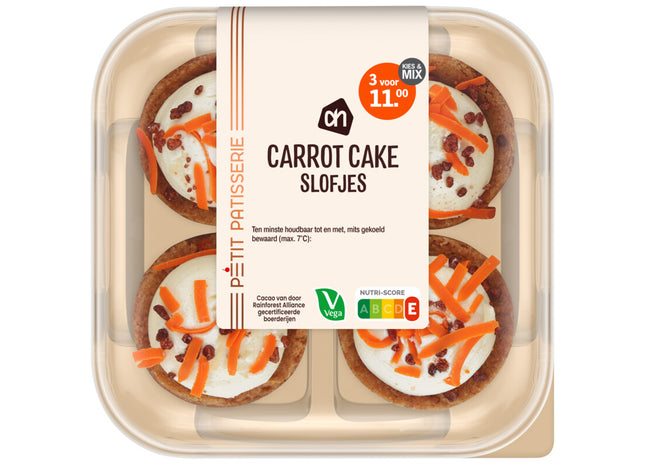 Carrot cake slofjes