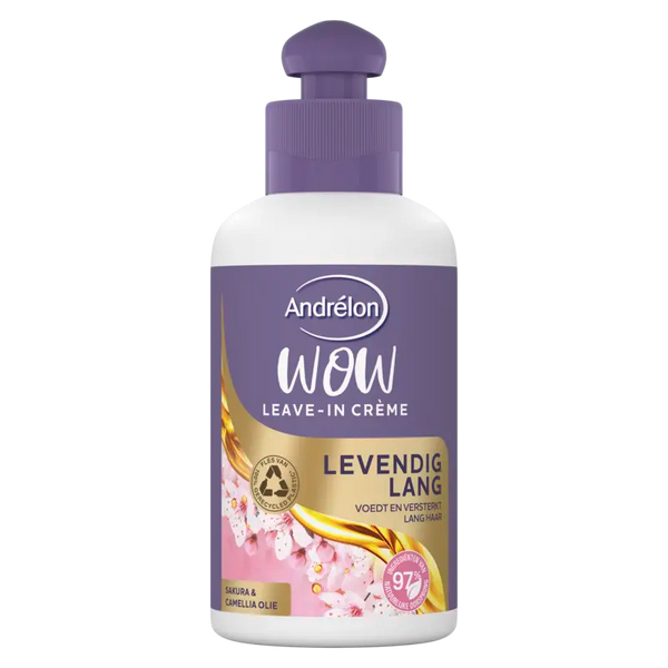 Andrélon Wow leave-in crème levendig lang