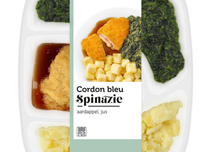 Cordon bleu met spinazie