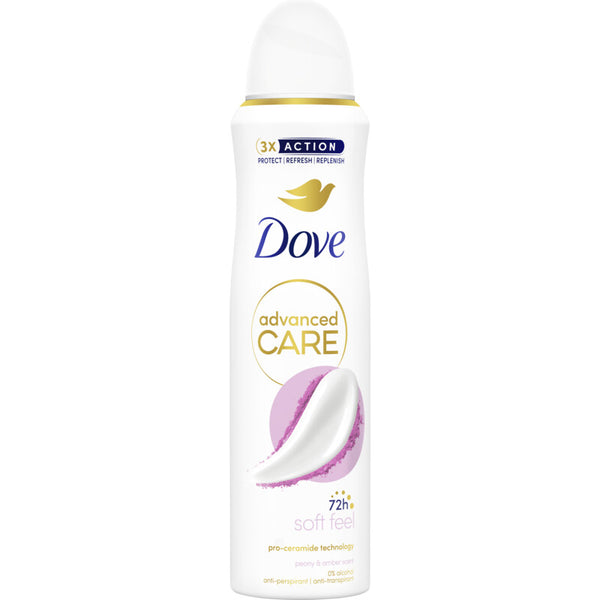 Dove Soft feel deodorant spray