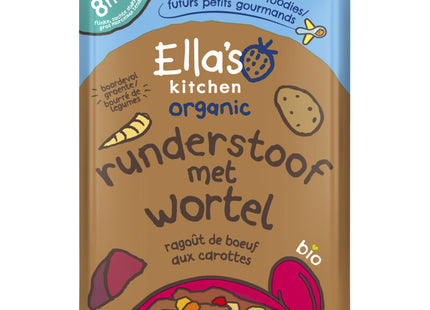 Ella's kitchen Hartverwarmende runderstoof 8m+ bio