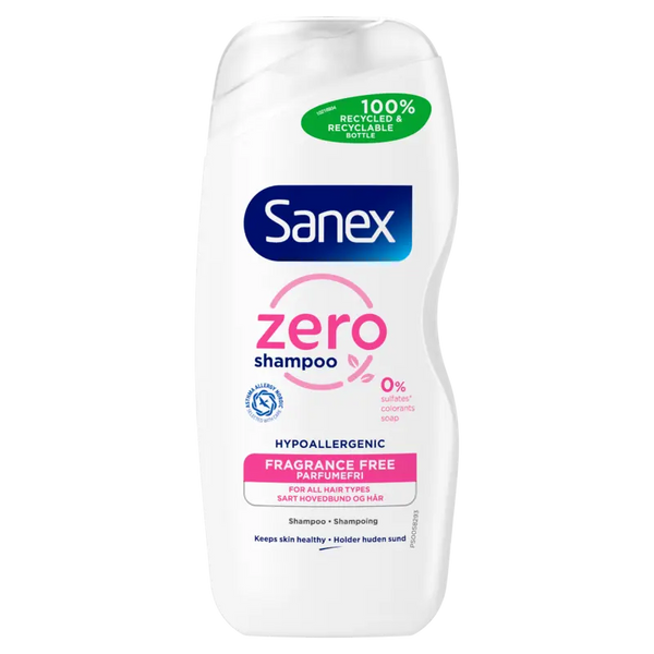 Sanex Shampoo zero% gevoelige huid parfumvrij