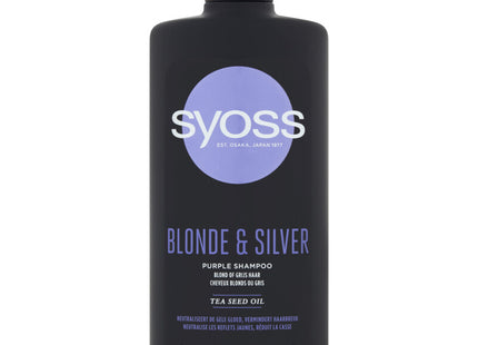 Syoss Shampoo blond & silver