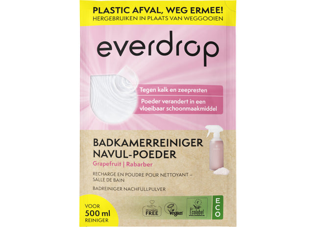 Everdrop Badkamerreiniger navulling