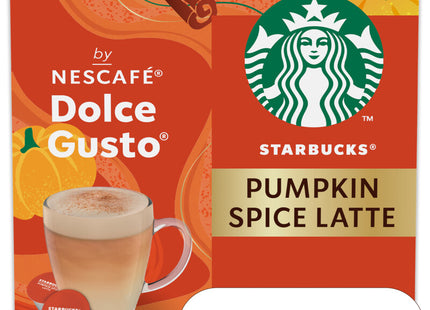 Starbucks Dolce gusto pumpkin spice latte capsules