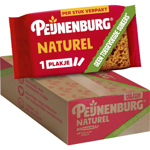 Peijnenburg Verpakte sneetjes ontbijtkoek zero%