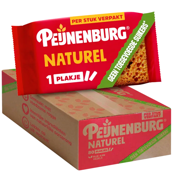 Peijnenburg Verpakte sneetjes ontbijtkoek zero%