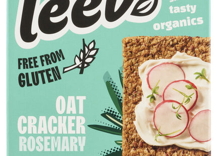 Leev Oatcracker rosemary free from gluten