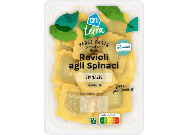 Terra Plantaardig ravioli agli spinaci