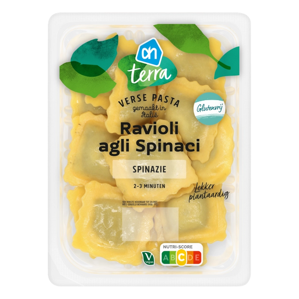 Terra Plantaardig ravioli agli spinaci