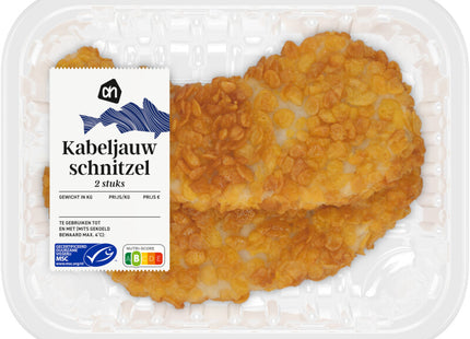 Kabeljauwschnitzel 2 stuks