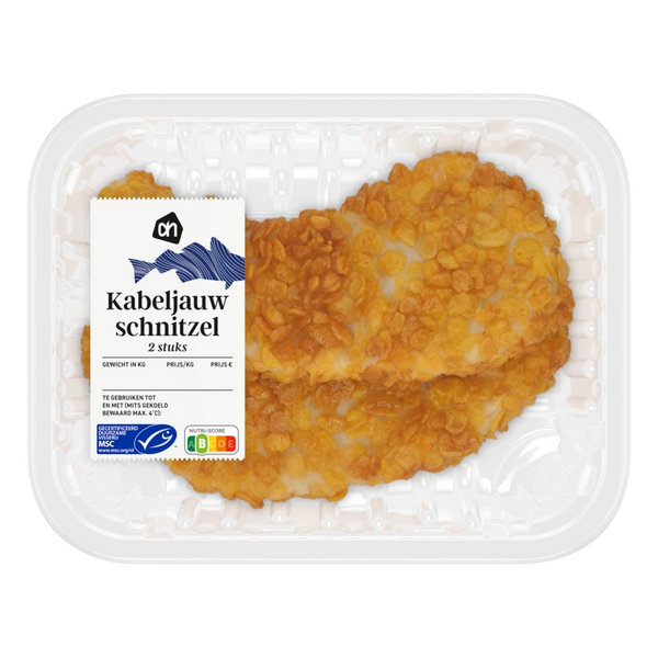 Kabeljau-Schnitzel 2 Stück