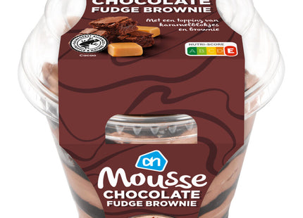 Excellent Mousse chocolate fudge brownie
