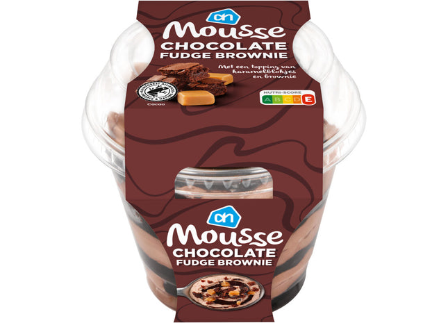 Excellent Mousse chocolate fudge brownie