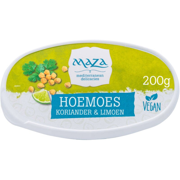 Maza Hoemoes koriander limoen