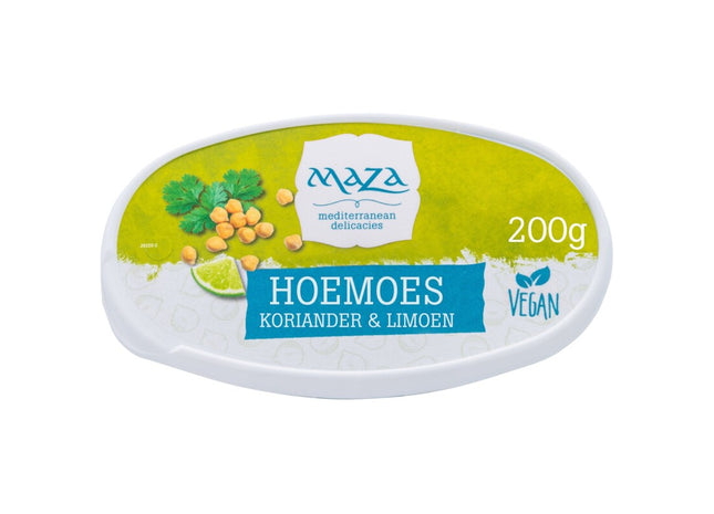 Maza Hoemoes koriander limoen