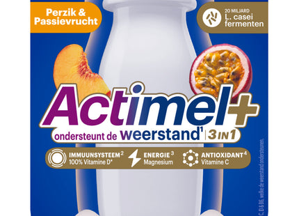 Actimel 3in1 drinkyoghurt perzik & passievrucht